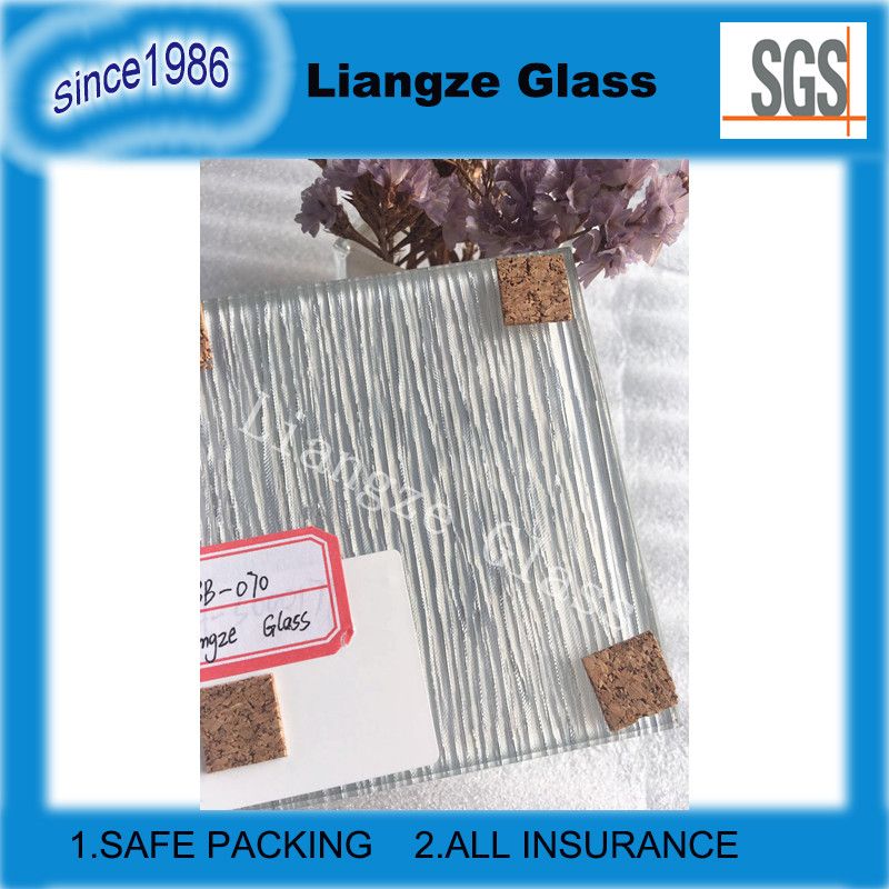 Silver Silk Laminated Plain Glass for Decoration